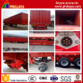 Side Wall Steel / Curtain Optional Truck Semi Box Trailer